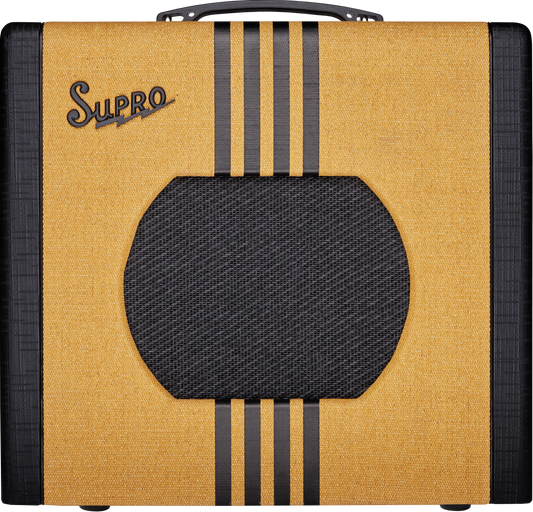 Supro Delta King 10 - 5 Watt 1x10 Guitar Amp Combo w/ Reverb - Tweed & Black