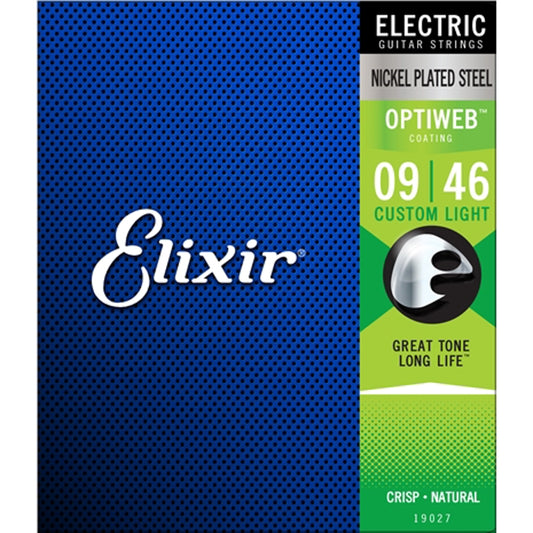 Elixir Optiweb Electric Guitar Strings - 10-46