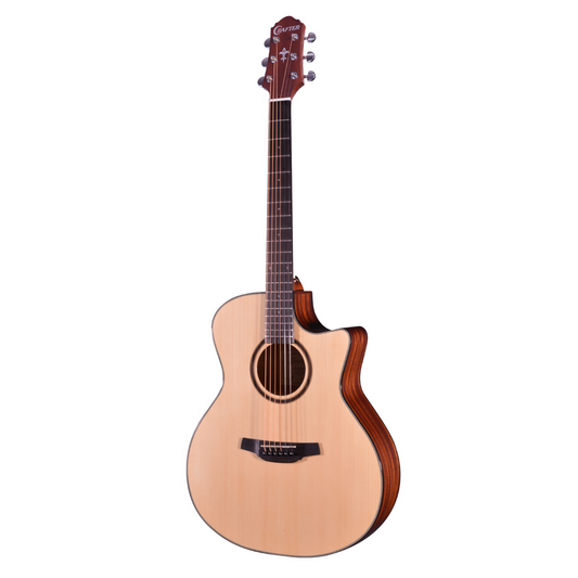 Crafter HD-100CE Grand Auditorium Acoustic/Electric Guitar - Natural Satin