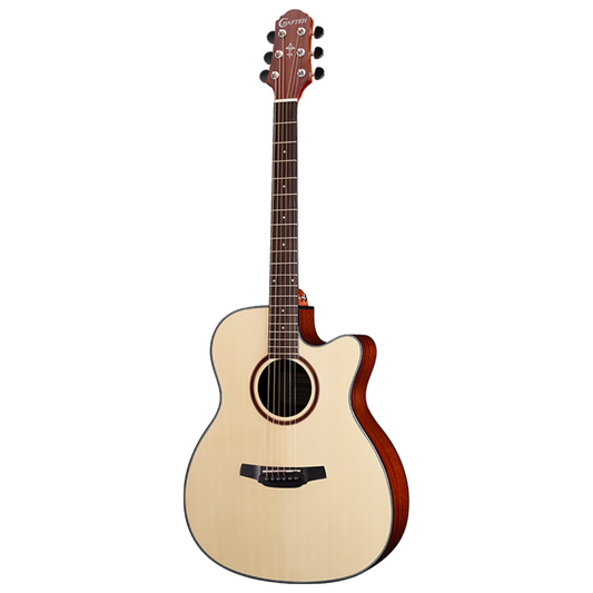 Crafter HT-250ce Acoustic/Electric Guitar - Natural Gloss