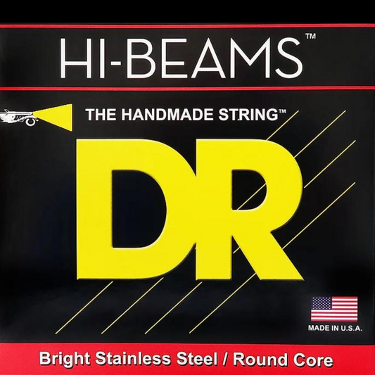DR Strings 'Hi Beam' Stainless Steel 5-String Bass Set - 45-125