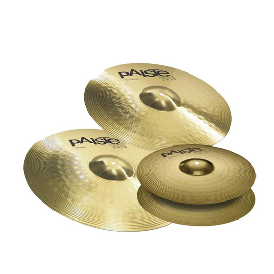 Paiste 101 Brass Cymbal Pack 14"/16"/20"