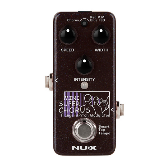 NU-X Mini Core Series Super Chorus, Flanger & Pitch Modulation Effects Pedal