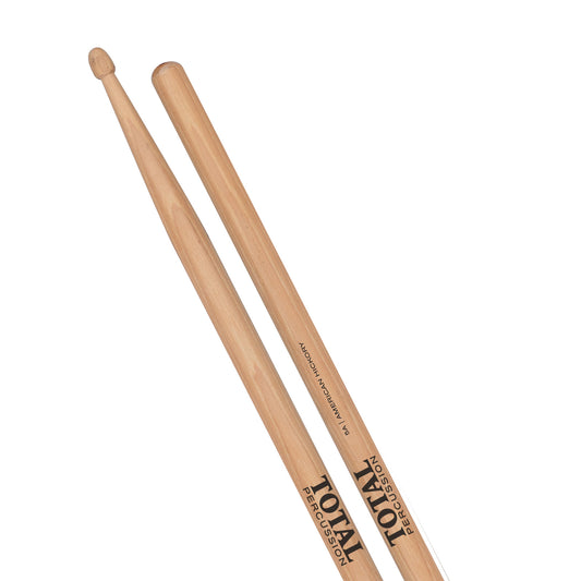 Total Percussion 5A Hickory Drumsticks - Wood Tip