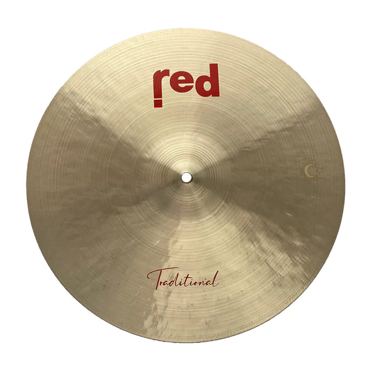 Red Cymbals Traditional Series 16" Crash Cymbal