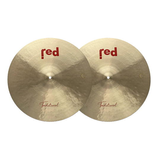 Red Cymbals Traditional Series 15" Hi Hats
