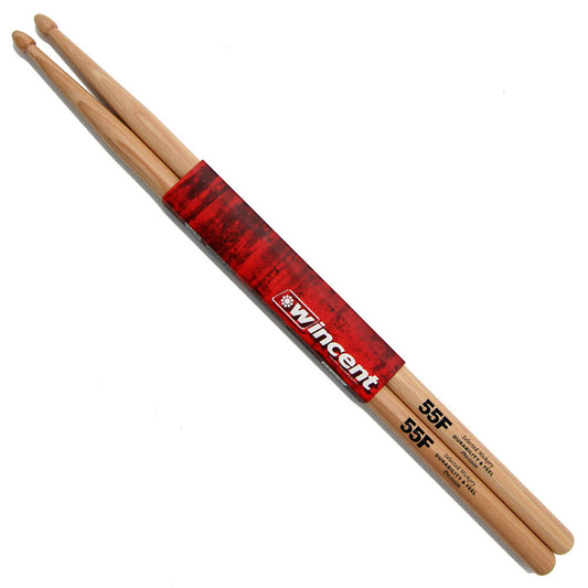 Wincent 55F Precision USA Hickory Drum Sticks