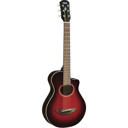 Yamaha APXT2 3/4 Acoustic/Electric Guitar w/Gigbag - Dark Red Burst