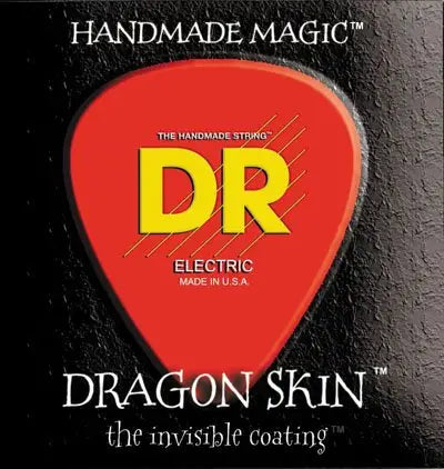DR Strings 'Dragon Skin' Coated Electric Strings - 10-46
