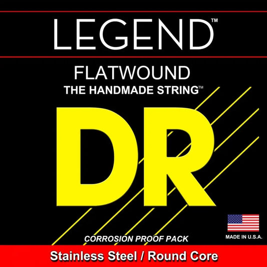 DR Strings 'Legend' Flatwound Bass 4-String Set - 45-105