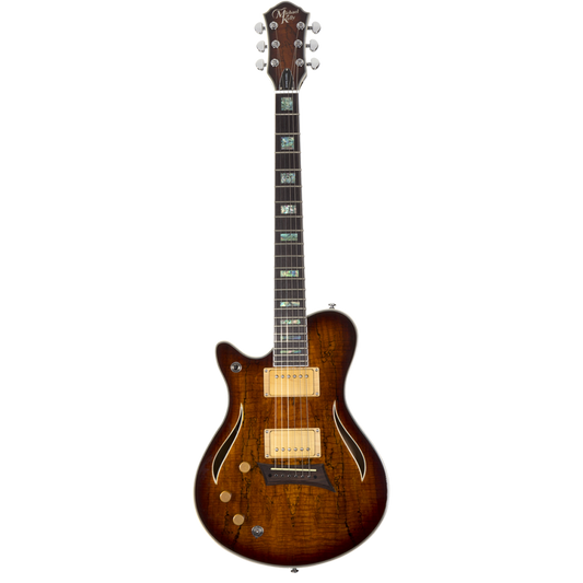 Michael Kelly Left-Hand Hybrid Special Spalted Maple Burst Electric