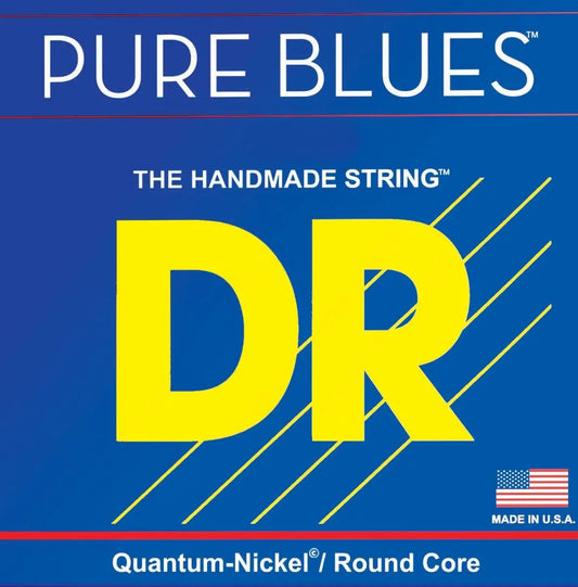 DR Strings 'Pure Blues' Pure Nickel Guitar Strings - 10-46