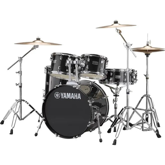 Yamaha Rydeen 5pc Fusion Drum Kit - Black Glitter