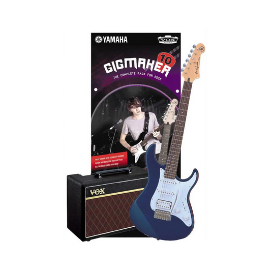 Yamaha Gigmaker10 Electric Guitar Starter Pack - Blue Metallic
