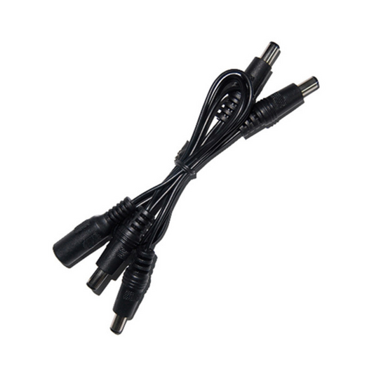 NU-X Power to 5-Pedals Daisy Chain Cable with Straight Plugs