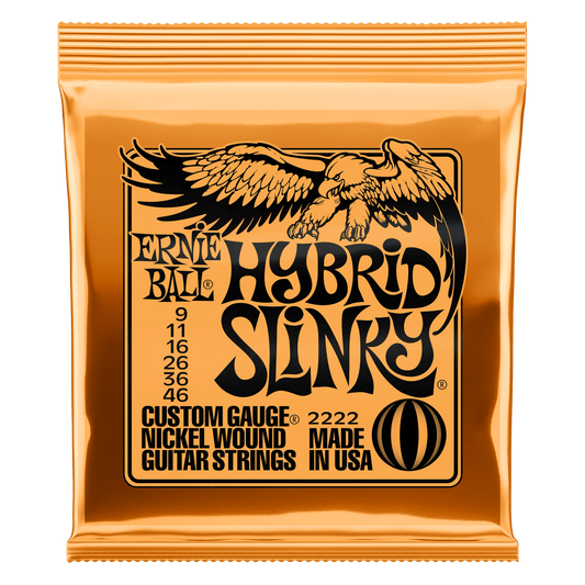 Ernie Ball Electric Guitar Strings Set 9/46 Hybrid Slinky