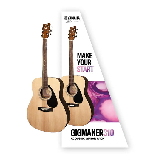 Yamaha Gigmaker F310 Acoustic Guitar Pack - Natural