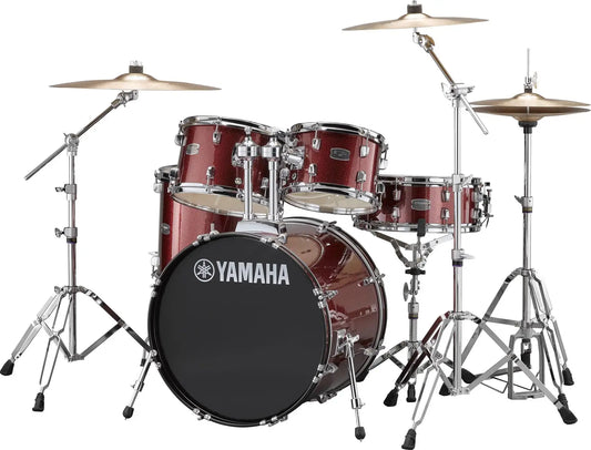 Yamaha Rydeen 5pc Fusion Drum Kit - Burgundy Glitter